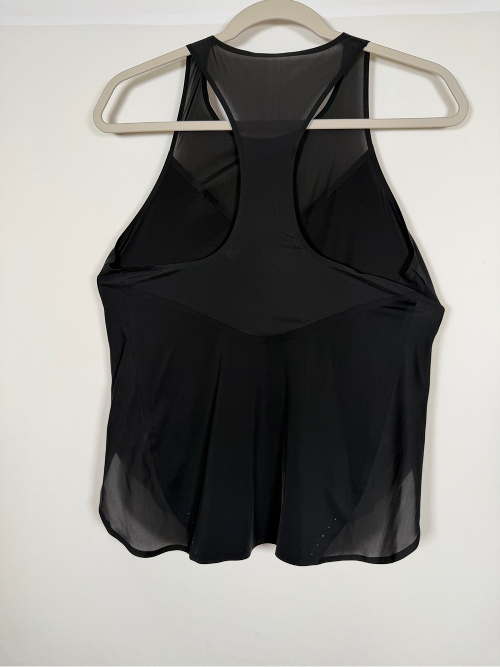 Athleta‎ Black Mesh-Back Flow Tank - Picture 3 of 8